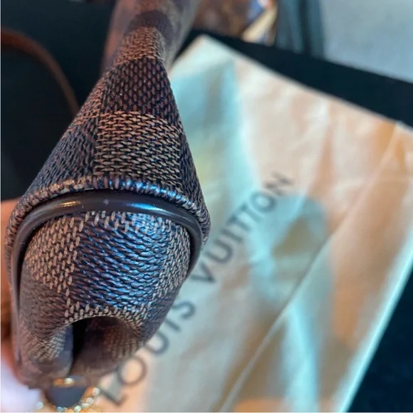 Louis Vuitton Eva Clutch- Damier Ebene Crossbody - Picture 8 of 13